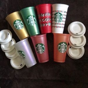 Starbucks cups
